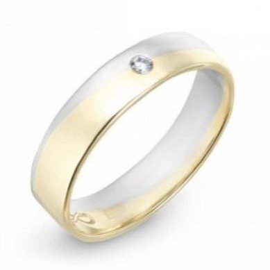 Обручальное кольцо R01-WED-00021-М12714 - Ювелирный бренд Московский ювелирный завод