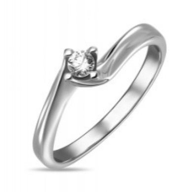 Помолвочное кольцо R01-SOL50-010-G2-М12728 - Ювелирный бренд Московский ювелирный завод